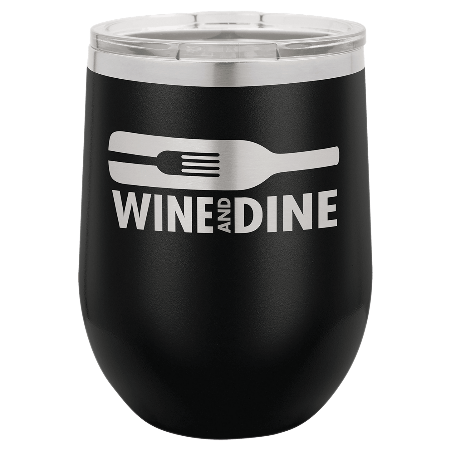 12 oz. Stainless Steel Polar Camel Stemless Wine tumbler