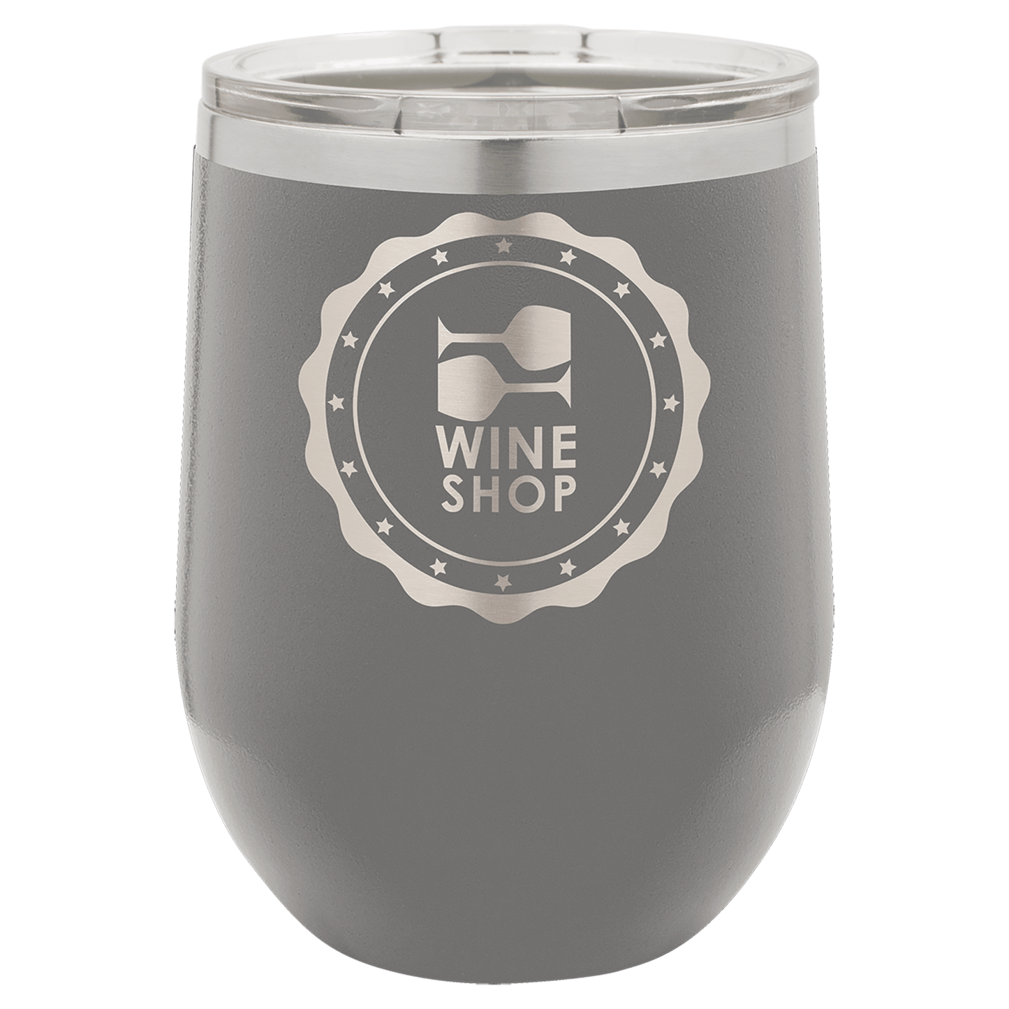 12 oz. Stainless Steel Polar Camel Stemless Wine tumbler