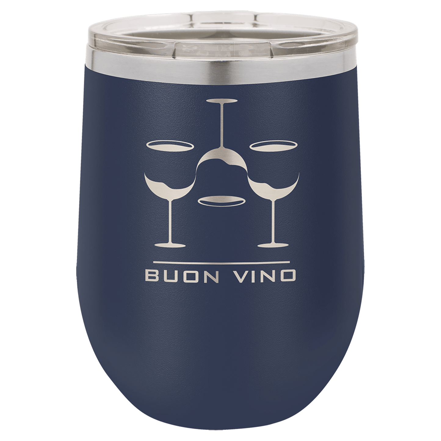 12 oz. Stainless Steel Polar Camel Stemless Wine tumbler