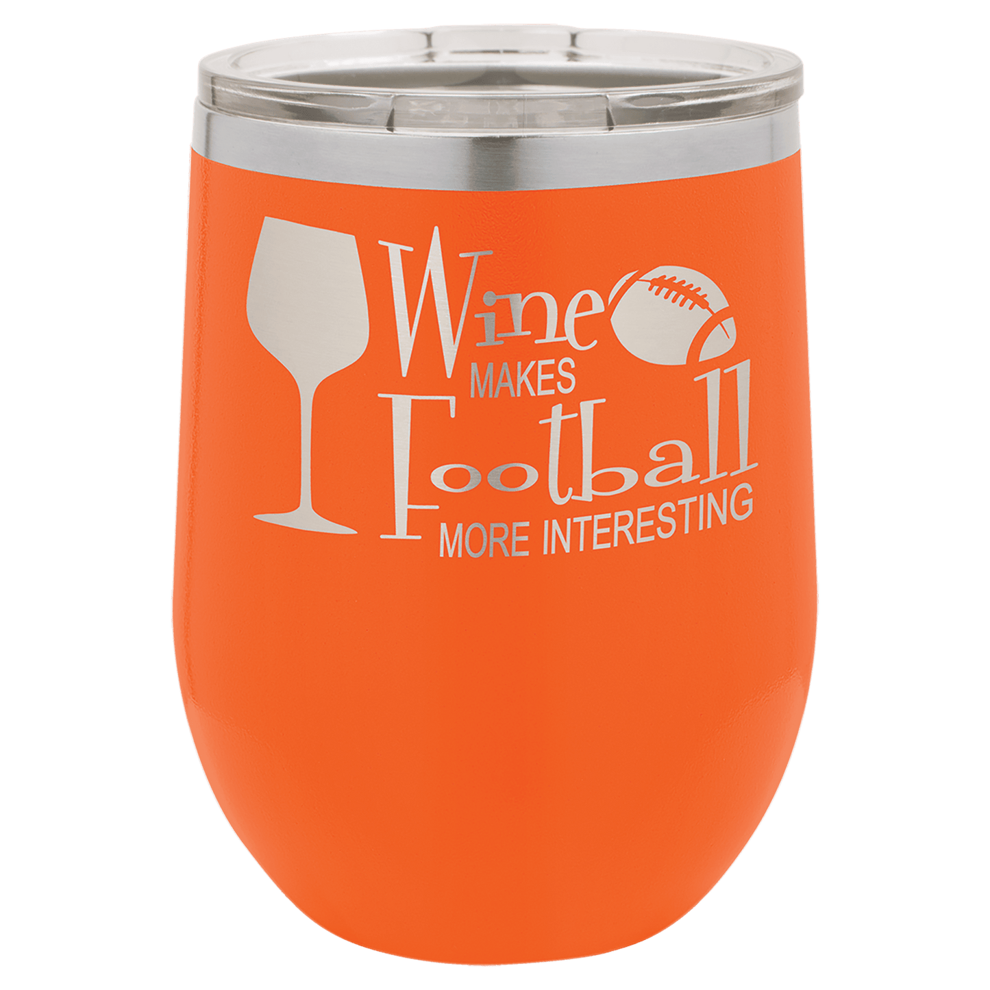 12 oz. Stainless Steel Polar Camel Stemless Wine tumbler