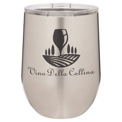 12 oz. Stainless Steel Polar Camel Stemless Wine tumbler